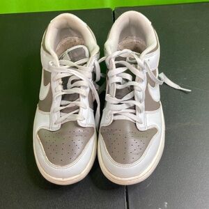 Nike White and Gray Athletic Shoes